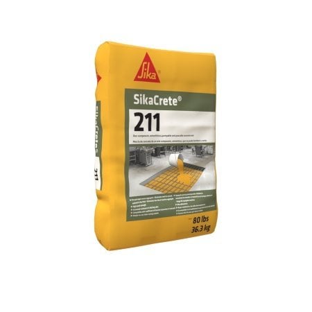Sika Sikacrete 211 Pumpable and Pourable Concrete Mix 80lb Bag 470862